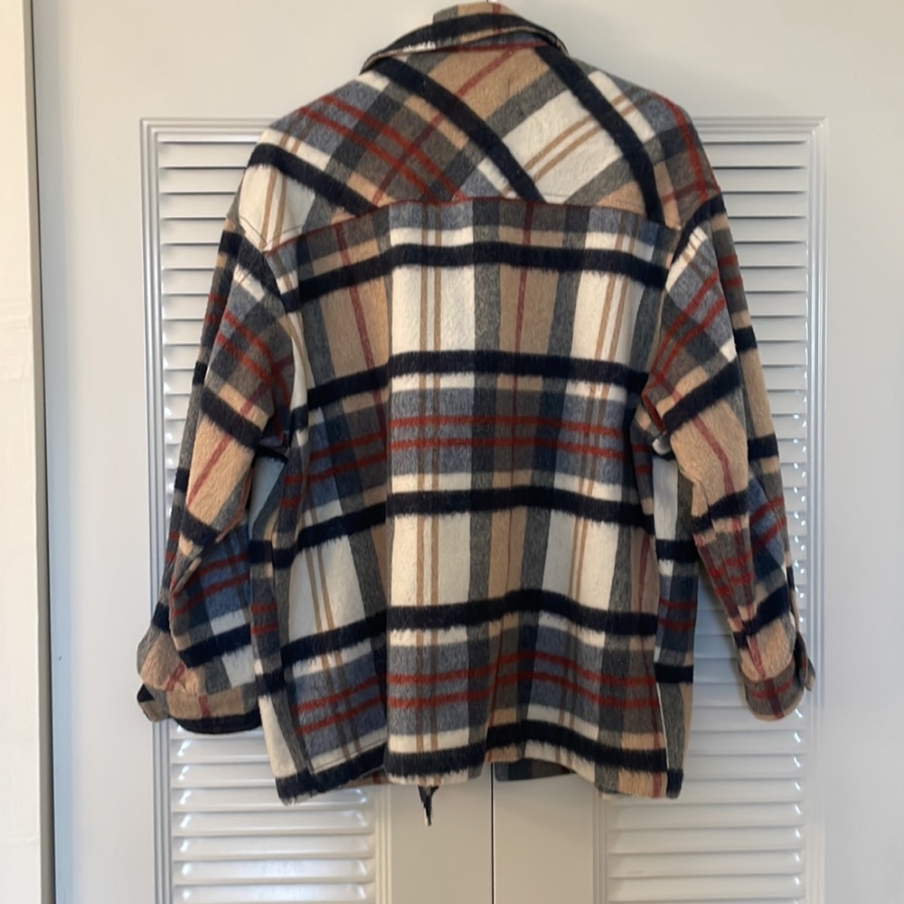🎉HP🎉 Zara oversized plaid jacket - Picture 3 of 3